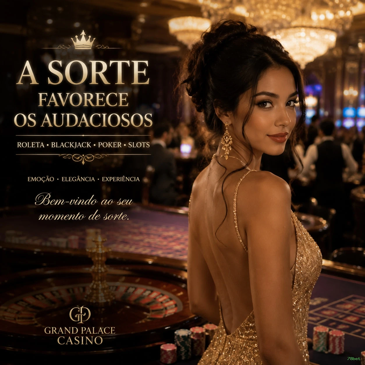 Roleta e blackjack 78bet